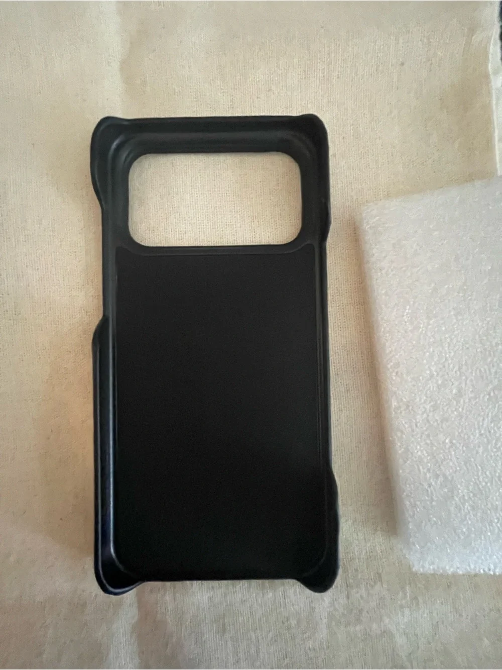 Prada Black Crush Velvet Phone skin with 2 cardholder for iPhone 17pro max